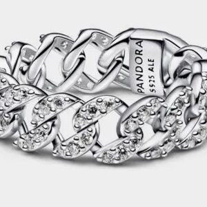 Pandora Sterling Silver Chain Link Ring